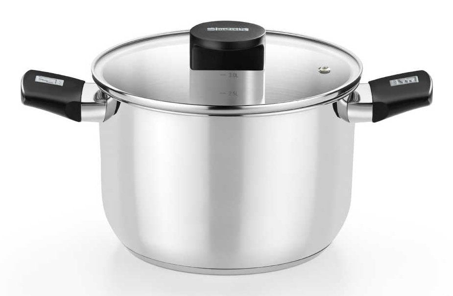 EAN 8435092434358 - Monix M240220 cacerola Alrededor Acero inoxidable imagen 1