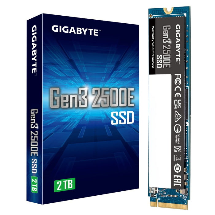 EAN 4719331856687 - GIGABYTE Gen3 2500E SSD 2TB M.2 PCI Express 3.0 NVMe 3D NAND imagen 6