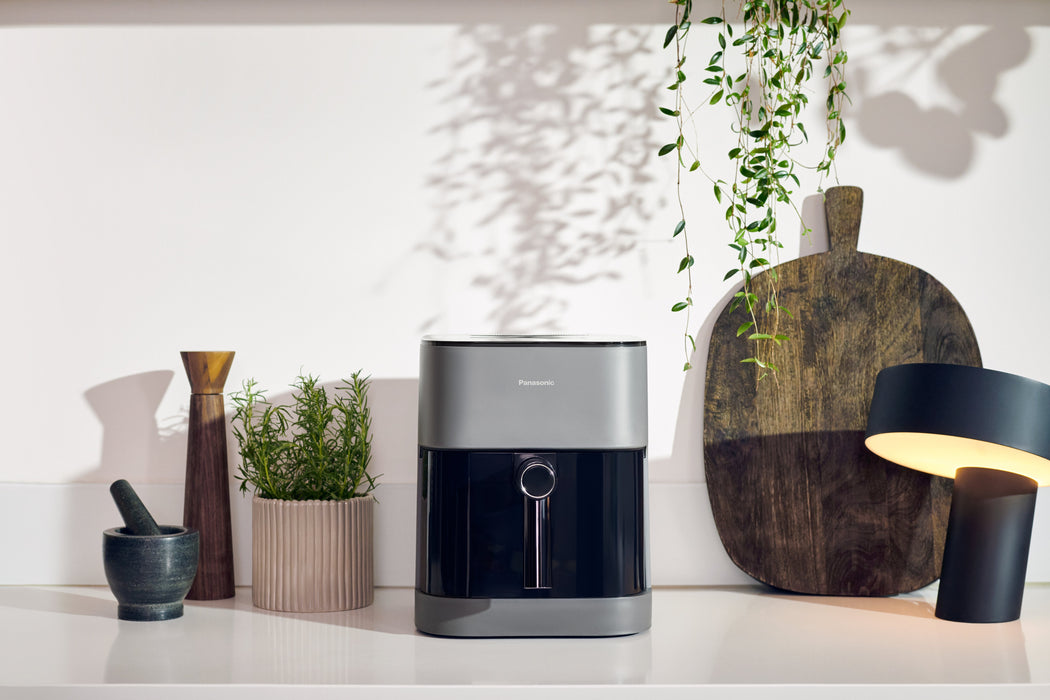 EAN 5025232965830 - Panasonic NF-CC500SXE freidora Sencillo 5 L Independiente 1450 W Freidora de aire caliente Gris imagen 49