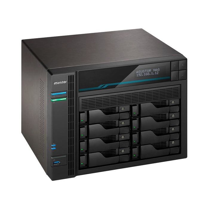 EAN 0887372001503 - Asustor Lockerstor 10 AS6510T NAS Torre Intel Atom® C3538 8 GB DDR4 0 TB ADM Negro imagen 5