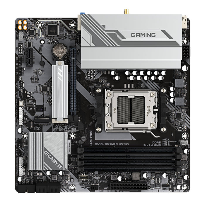 EAN 4719331862213 - GIGABYTE B650M GAMING PLUS WIFI AMD B650 Zócalo AM5 micro ATX imagen 5
