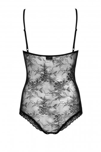 EAN 5901688205419 - Obsessive Slevika Camisa Negro Elastano, Poliamida imagen 1