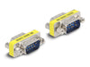EAN 4043619664641 - DeLOCK 66464 cambiador de género para cable D-Sub 9 pin Plata, Amarillo imagen 2