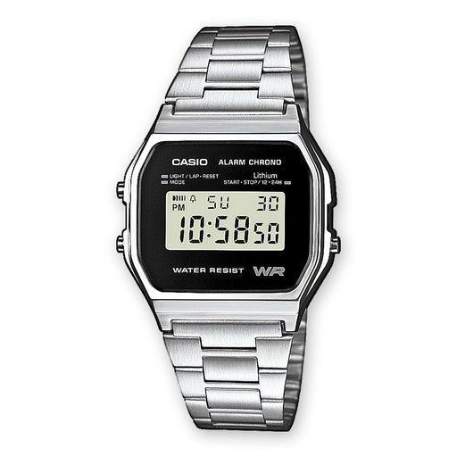 EAN 4971850944386 - Casio A158WEA-1EF reloj Reloj de pulsera Unisex Electrónico Negro imagen 1