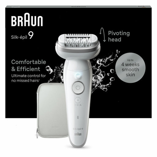 EAN 7500435225236 - Braun Silk-épil 9 9-011 40 pinzas Plata, Blanco imagen 2