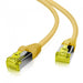 EAN 4005938637775 - Helos 263777 cable de red Amarillo 0,5 m Cat6a S/FTP (S-STP) imagen 1