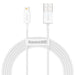 EAN 6953156205468 - Baseus CALYS-C02 cable de conector Lightning 2 m Blanco imagen 1