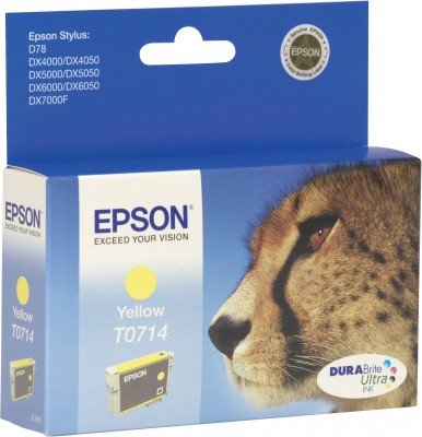 EAN 8715946338576 - Epson T0714 cartucho de tinta Original Amarillo imagen 5