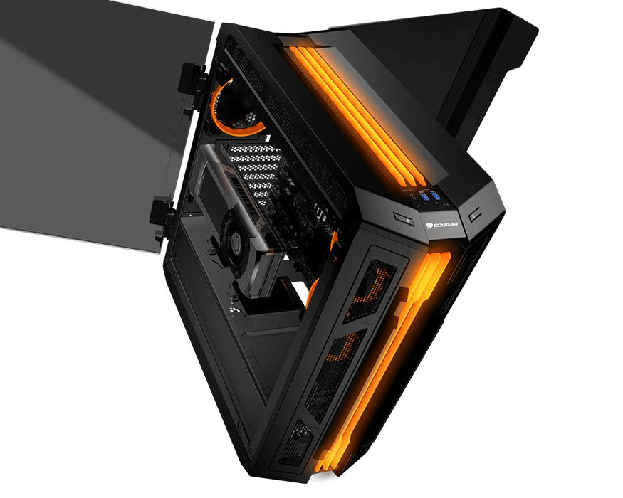 EAN 4715302442910 - COUGAR Gaming Gemini T Pro Midi Tower Negro imagen 4