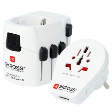 EAN 7640166323532 - Skross PRO – World & USB Blanco imagen 1