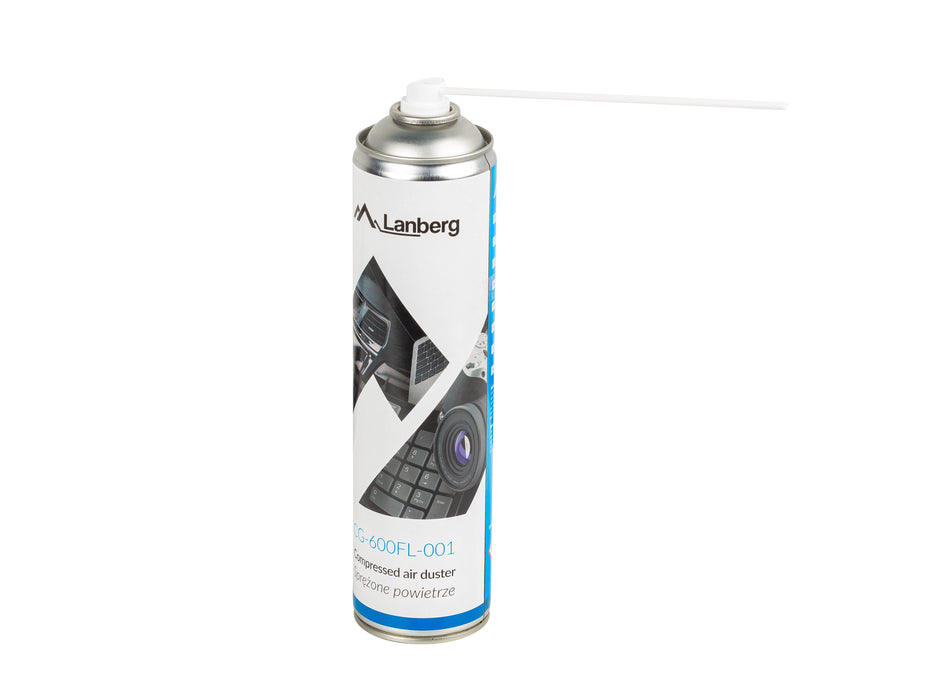 EAN 5901969429374 - Lanberg CG-600FL-001 limpiador de aire comprimido 600 ml imagen 3