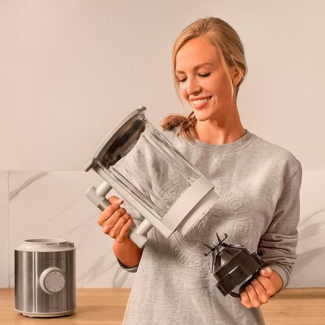 EAN 8435484039833 - Cecotec Grand Katana 2700MAX Total Destroy W 1,8 L Batidora de vaso 2700 W Gris, Acero inoxidable, Transp imagen 10