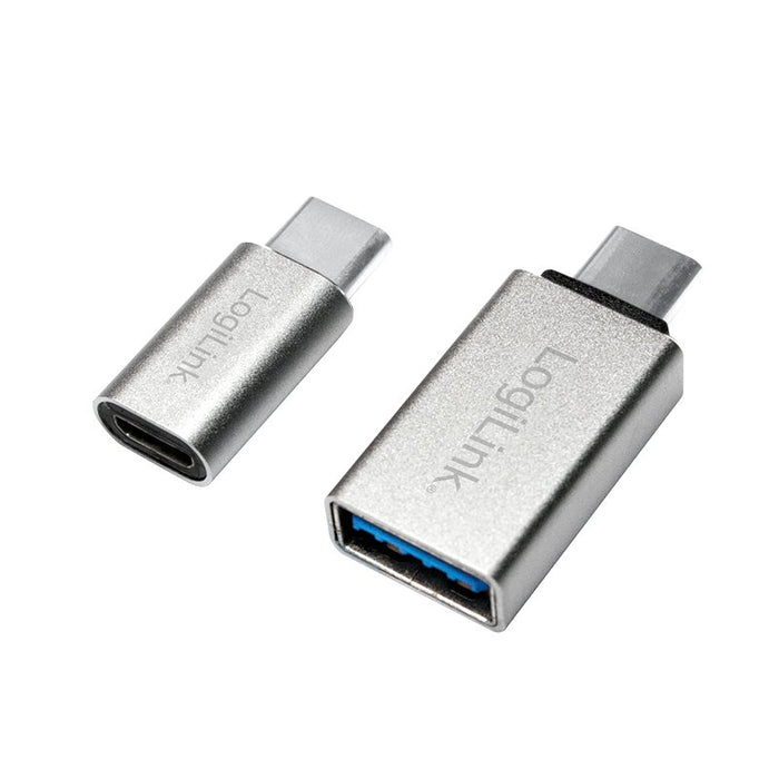 EAN 4052792041811 - LogiLink AU0040 cambiador de género para cable USB 3.1 C USB 3.0 A, Micro USB 2.0 Aluminio imagen 2