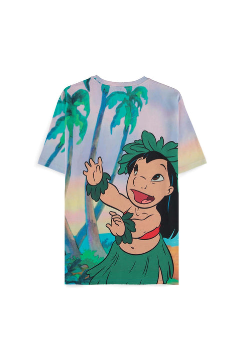 EAN 8718526200348 - DIFUZED Disney Lilo & Stitch - AOP Camiseta Cuello redondo Manga corta Algodón imagen 2