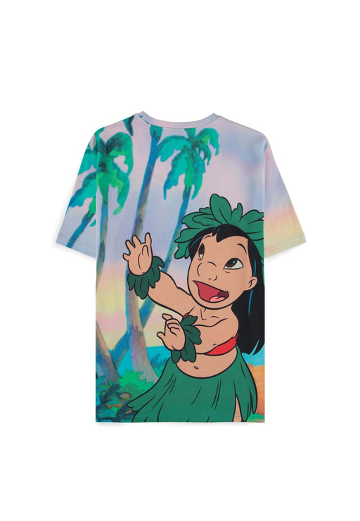 EAN 8718526200348 - DIFUZED Disney Lilo & Stitch - AOP Camiseta Cuello redondo Manga corta Algodón imagen 2