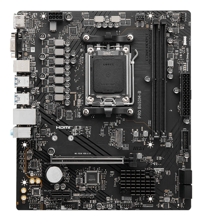 EAN 4711377144797 - MSI PRO B650M-B placa base AMD B650 Zócalo AM5 micro ATX imagen 2