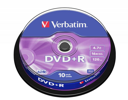 EAN 0023942434986 - Verbatim DVD+R Matt Silver 4,7 GB 10 pieza(s) imagen 1