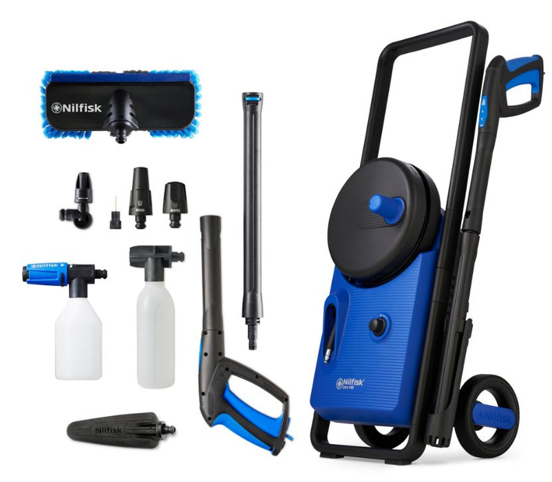 EAN 5715492223862 - Nilfisk Core 140-8 Limpiadora de alta presión o Hidrolimpiadora Vertical Eléctrico 474 l/h 1800 W Negro,  imagen 2