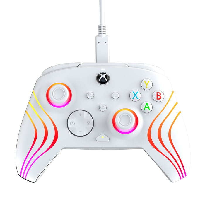 EAN 0708056070250 - PDP Afterglow Wave Blanco USB Gamepad Analógico/Digital PC, Xbox Series S, Xbox Series X imagen 3
