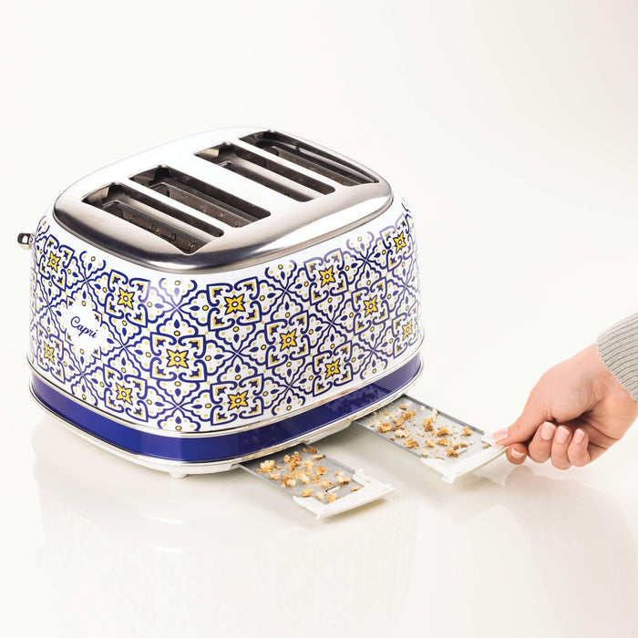 EAN 8003705122918 - Ariete 0156/0C 6 4 rebanada(s) 1630 W Blanco, Azul claro imagen 3