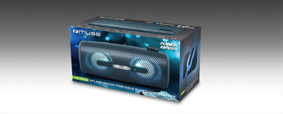 EAN 3700460207120 - Muse M-730 DJ altavoz portátil o de fiesta Azul 10 W imagen 6