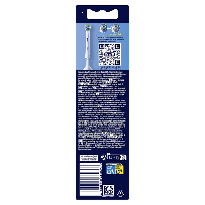 EAN 8006540860892 - Oral-B Precision Clean 860892 6 pieza(s) Blanco imagen 2