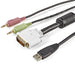 EAN 0065030816052 - StarTech.com USBDVI4N1A6 cable para video, teclado y ratón (kvm) Negro imagen 2