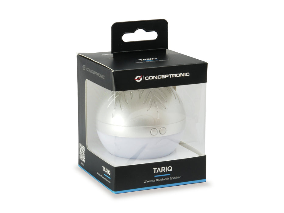 EAN 4015867206997 - Conceptronic TARIQ01S Altavoz monofónico portátil Plata, Blanco 3 W imagen 3