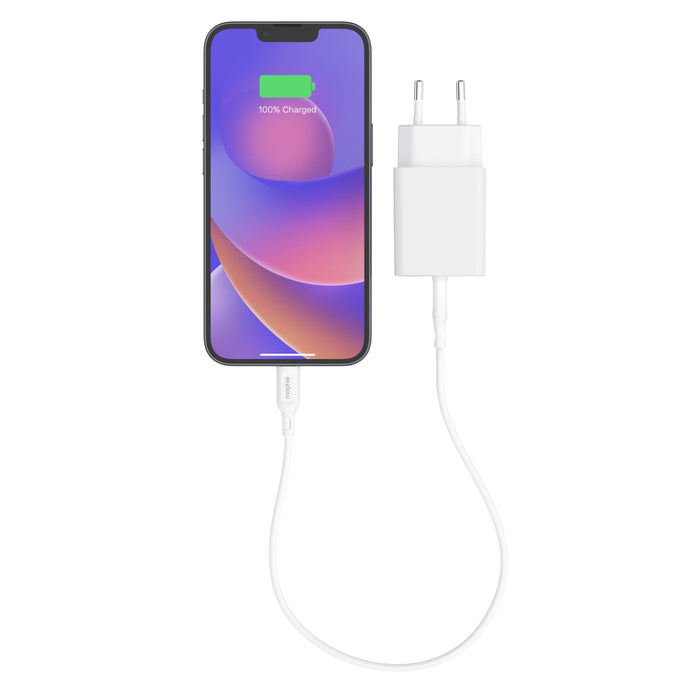 EAN 840056185685 - mophie essentials 20W USB-C PD wall adapter Universal Blanco Corriente alterna Carga rápida Interior imagen 8