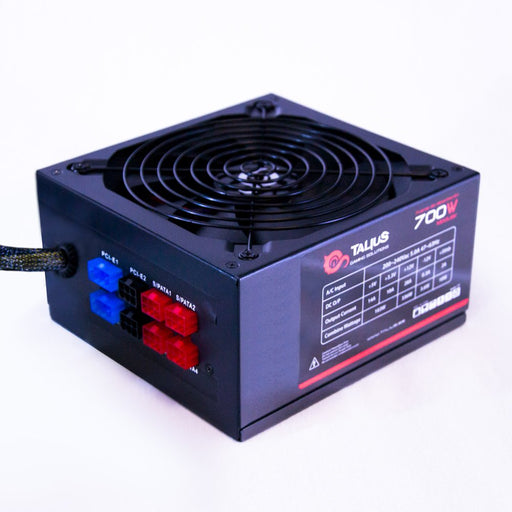 EAN 8436550232394 - TALIUS TAL-PSU700WMOD unidad de fuente de alimentación 20+4 pin ATX ATX Negro, Rojo imagen 1