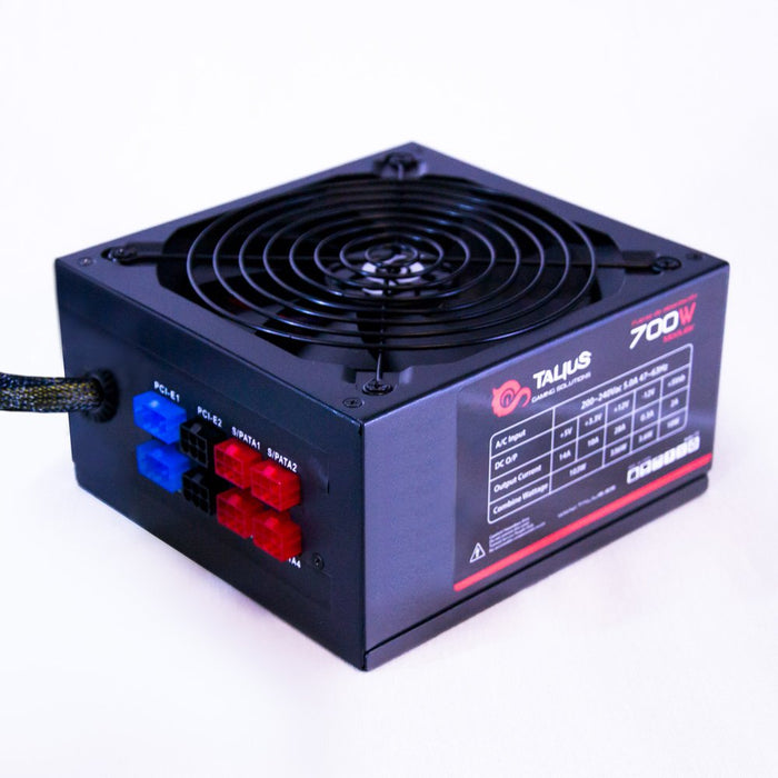 EAN 8436550232394 - TALIUS TAL-PSU700WMOD unidad de fuente de alimentación 20+4 pin ATX ATX Negro, Rojo imagen 1