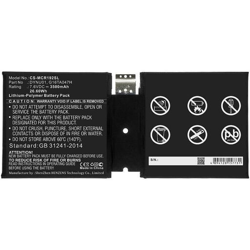 EAN 5704174379072 - CoreParts MBXTAB-BA069 accesorio o pieza de recambio para tableta Batería imagen 1