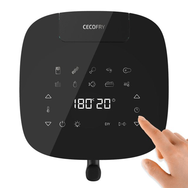 EAN 8435484049832 - Cecotec Cecofry Neon 5000 Sencillo 5 L Independiente Freidora de aire caliente Negro imagen 2