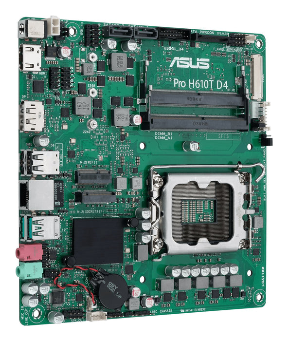 EAN 4711081679851 - ASUS Pro H610T D4-CSM Intel H610 LGA 1700 mini ITX imagen 2