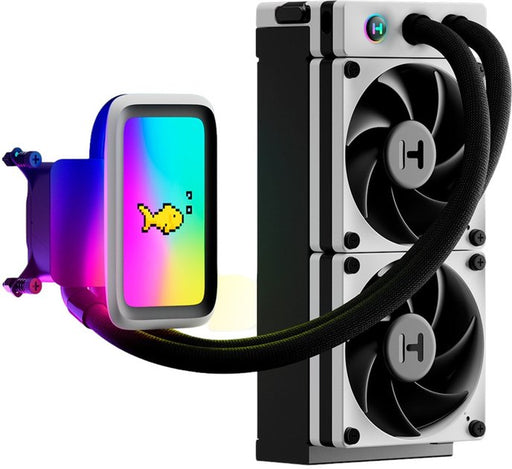 EAN 1220000350649 - HYTE THICC Q60 Procesador Kit de refrigeración líquida 12 cm Negro, Blanco 2 pieza(s) imagen 2