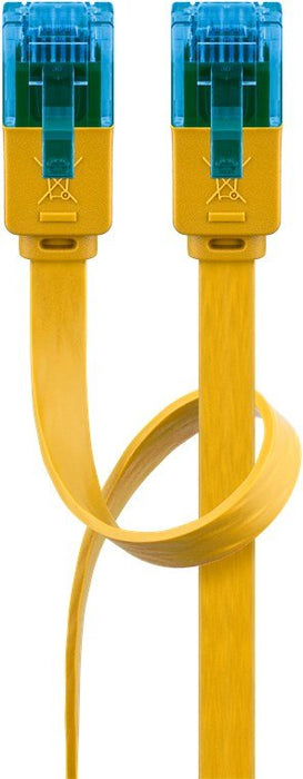 EAN 4040849963186 - Goobay 96318 cable de red Amarillo 2 m Cat6a U/UTP (UTP) imagen 2