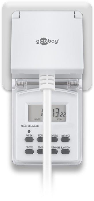 EAN 4040849513015 - Goobay 51301 contador eléctrico Blanco Programador eléctrico diario/semanal imagen 5