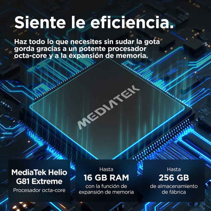 EAN 0840023295812 - Motorola moto g05 16,9 cm (6.67") SIM doble Android 15 4G USB Tipo C 4 GB 256 GB 5200 mAh Azul imagen 15