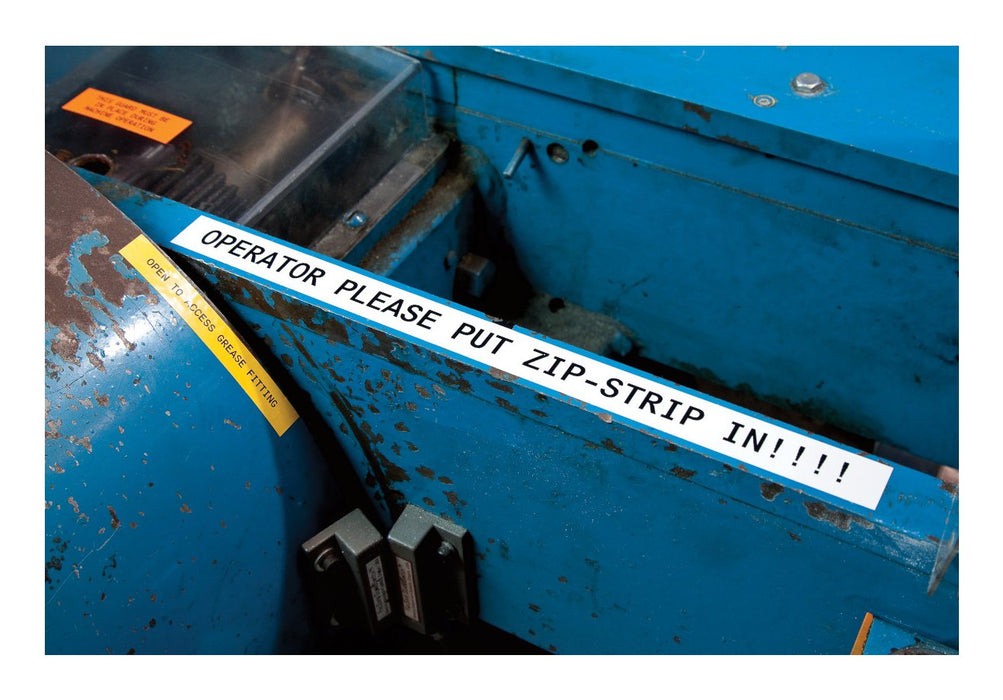 EAN 0888434592458 - Brady M4C-500-595-WT-BK etiqueta de impresora Negro, Blanco Etiqueta para impresora autoadhesiva imagen 2