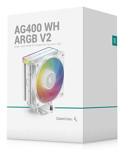EAN 6933412729327 - DeepCool AG400 WH Procesador Refrigerador de aire 12 cm Blanco 1 pieza(s) imagen 6