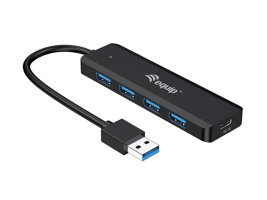 EAN 4015867229446 - Equip 128959 hub de interfaz USB 3.2 Gen 1 (3.1 Gen 1) Type-A 5000 Mbit/s Negro imagen 1