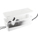 EAN 4052792067422 - LogiLink KAB0078 organizador de cables Universal Caja de cables Blanco 3 pieza(s) imagen 2