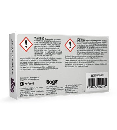 EAN 9312432030045 - Sage SEC250NEU0NEU1 pieza y accesorio para cafetera Tableta de limpieza imagen 2