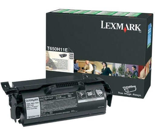 EAN 5711045533822 - Lexmark T650H11E cartucho de tóner 1 pieza(s) Original Negro imagen 1