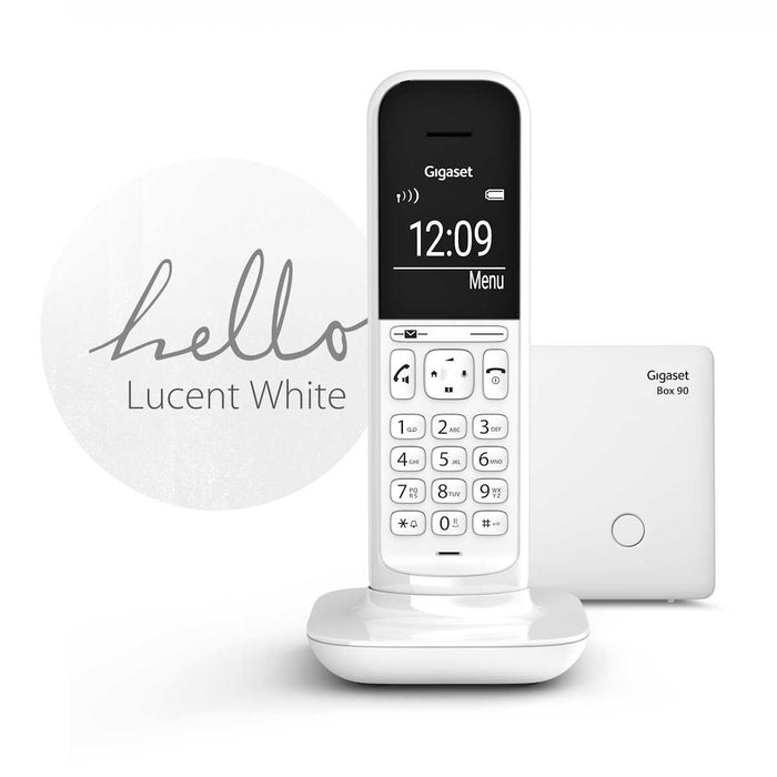 EAN 4250366858302 - Gigaset CL390 Teléfono DECT/analógico Identificador de llamadas Blanco imagen 7