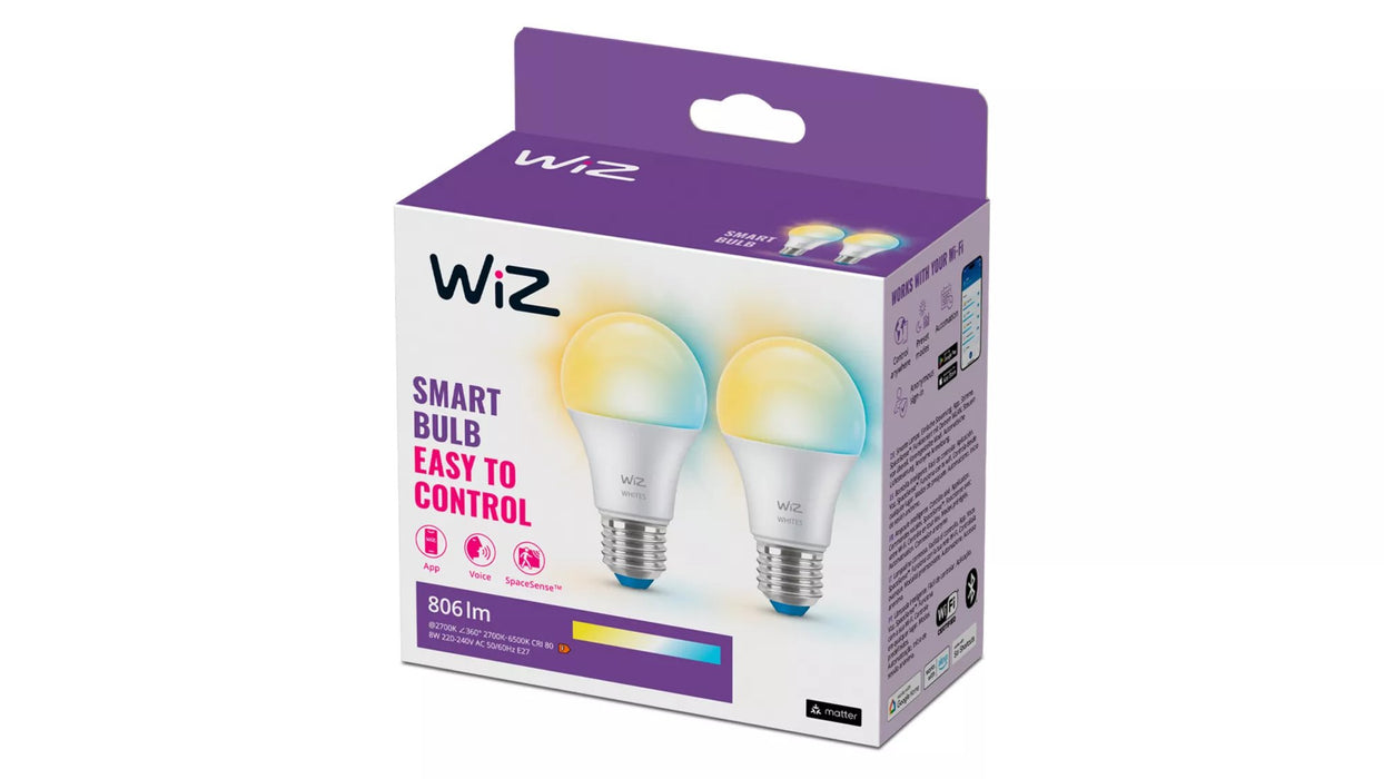 EAN 8720169076921 - WiZ 8720169076921 iluminación inteligente Bombilla inteligente Wi-Fi/Bluetooth 8 W imagen 2