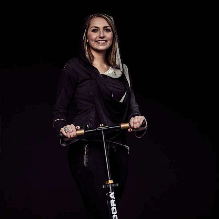 EAN 4005998140536 - HUDORA BigWheel Air 230 Dual Brake Universal Patinete clásico Negro, Blanco imagen 2