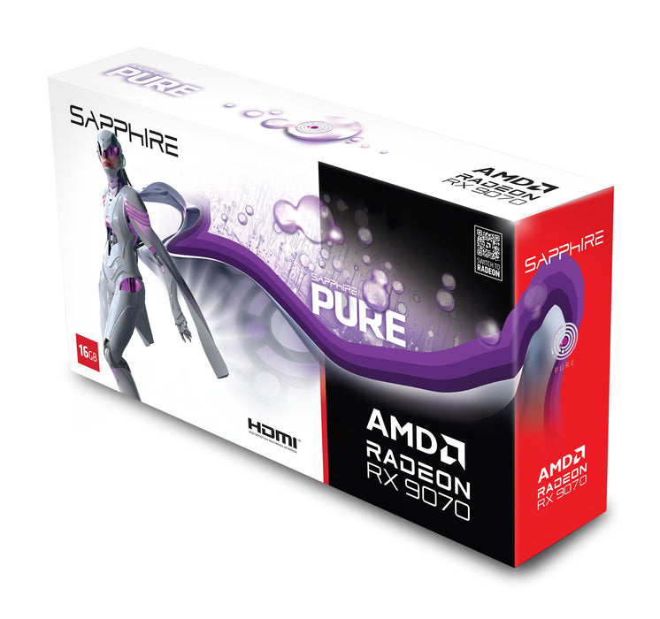EAN 4895106295957 - Sapphire PURE Radeon RX 9070 AMD 16 GB GDDR6 imagen 6