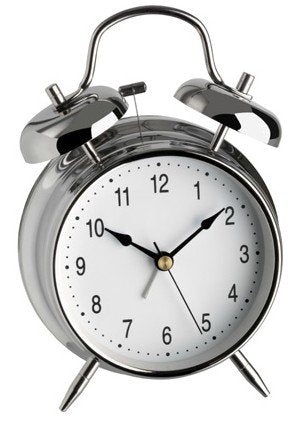 EAN 4009816017802 - TFA-Dostmann 98.1043 despertador Reloj despertador analógico Plata, Blanco imagen 1
