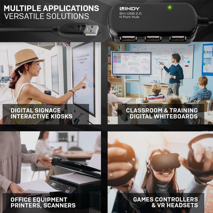 EAN 4002888427814 - Lindy 42781 hub de interfaz 480 Mbit/s imagen 5